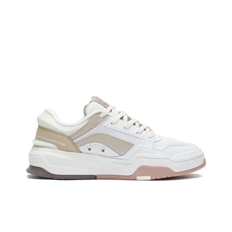LiNing Participate In The Stars Low-Top Skateboard Shoes Women's Khaki-1