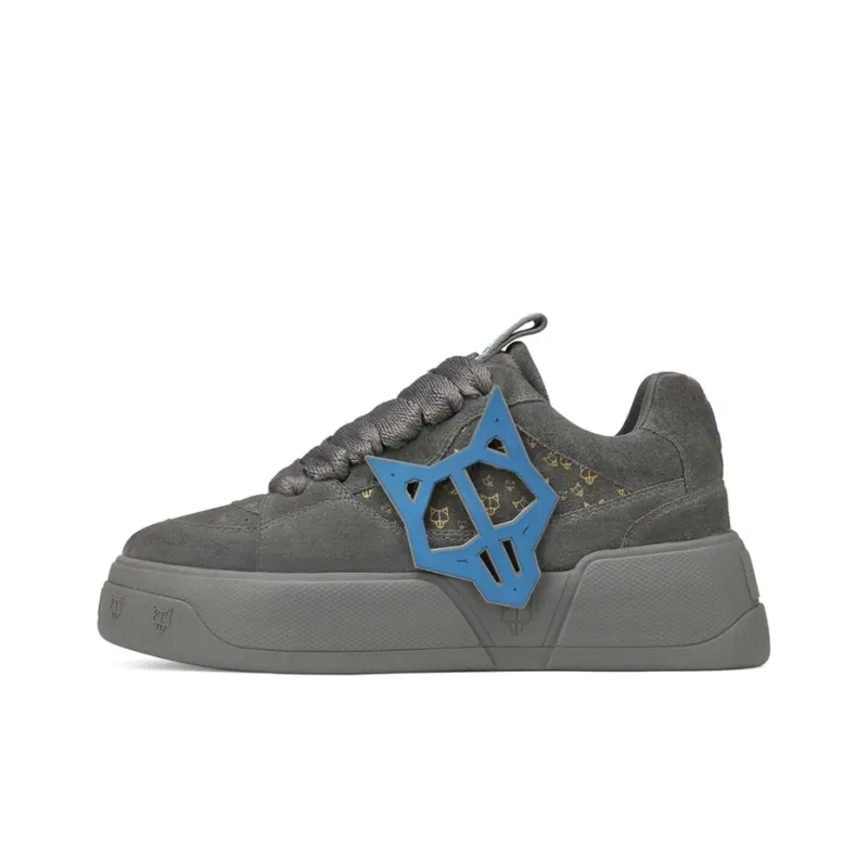 Naked Wolfe Kosa Stylish Skateboarding Shoes Men's Gray-1