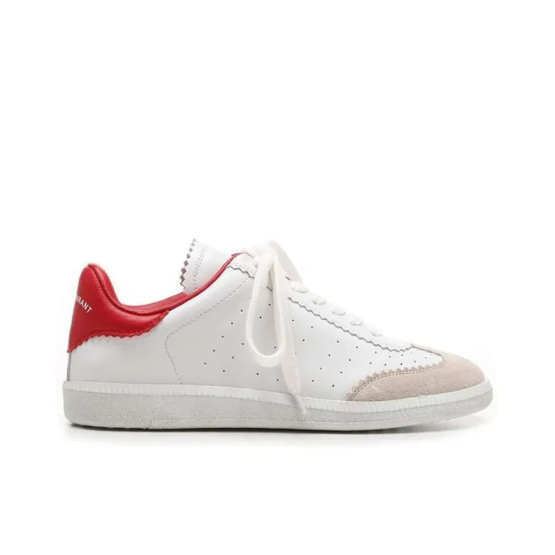 ISABEL MARANT Bryce Leather Sneakers-1