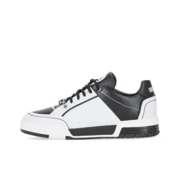 MOSCHINO Low Top Skateboard Shoes Men's White