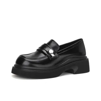 GEMEIQ Loafers Women's Black/Black White/Beige
