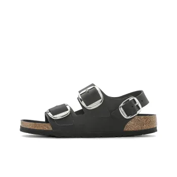 Birkenstock Milano Big Buckle Stylish Sandals Women's Black