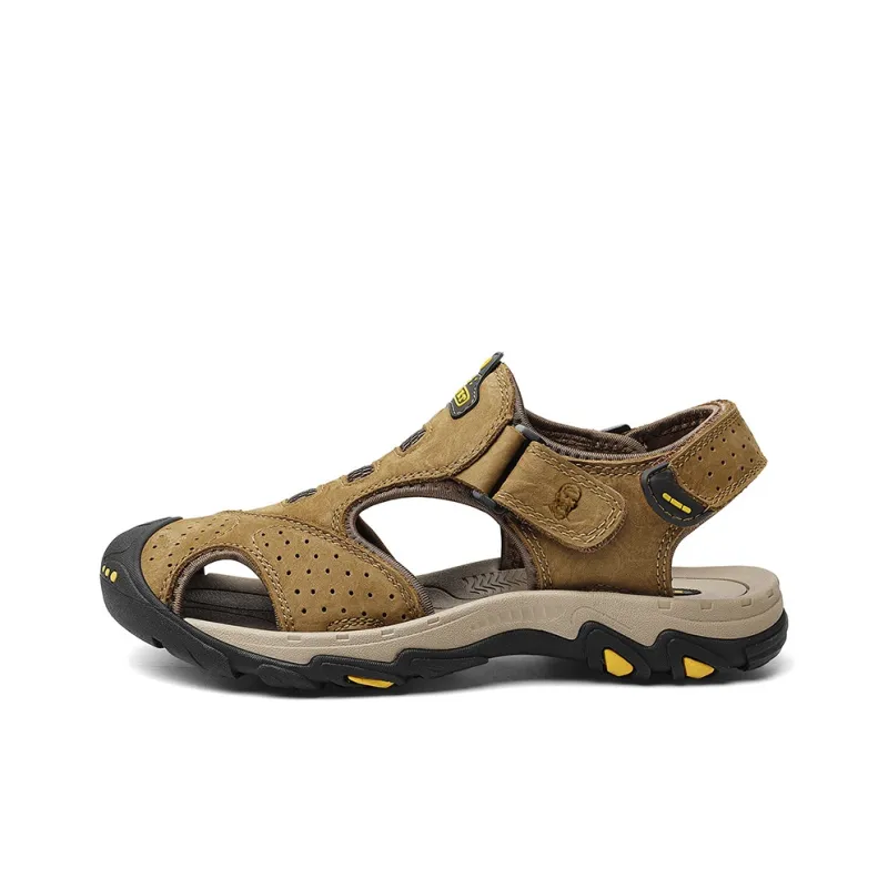 LAORENTOU River Trekking Shoes Men Black/Brown/Khaki-8