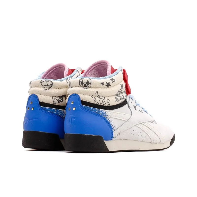 Reebok Dc Comics X Women's Freestyle High 'Harley Quinn' Women's-3