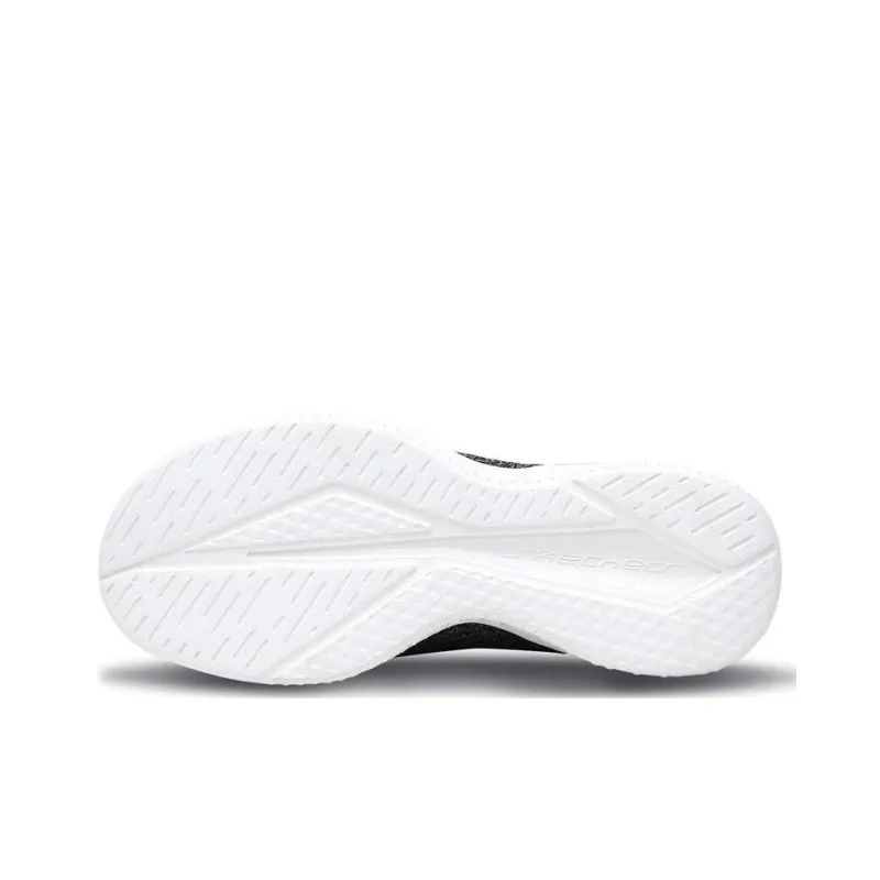 Skechers Go Run Motion Matrix Cushioning Anti-Slip And Wear-Resistant Low-Top Sports Casual Shoes Men's Black White-3