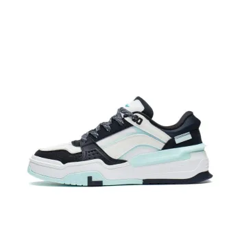 LiNing Participate In The Stars Low Top Sports Casual Shoes Women's Black White Blue