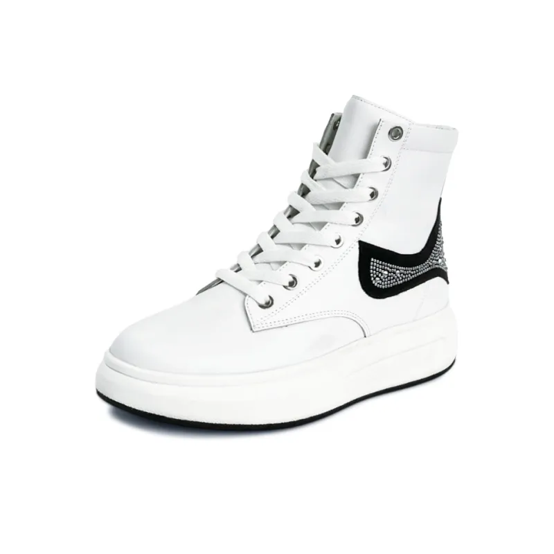 It Must Be Done High Top Casual Shoes Unisex-1