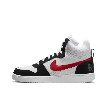 Nike Court Borough Mid 'White Red Black'