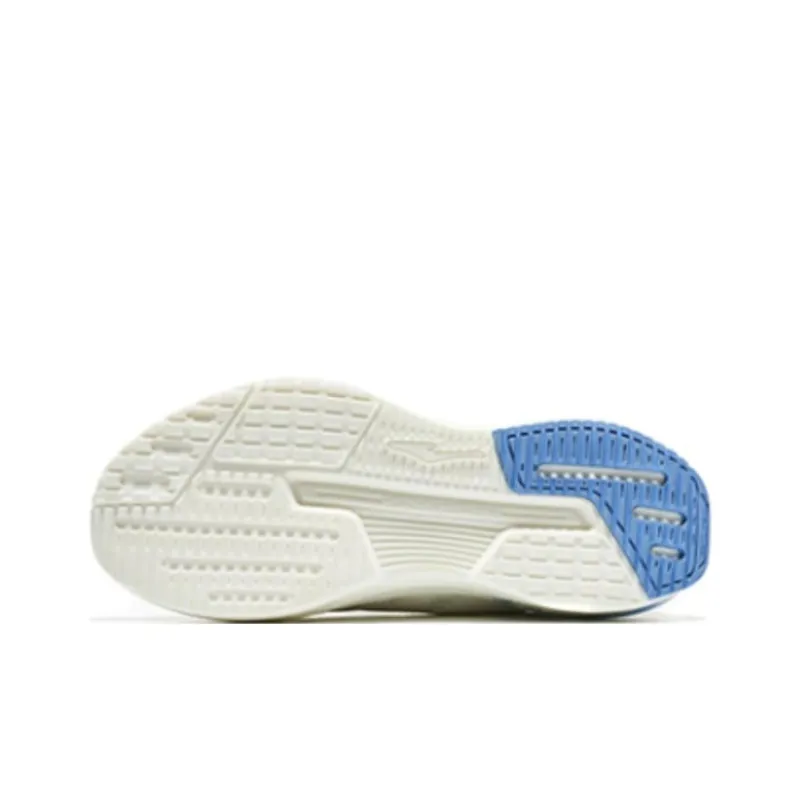 Erke Cushioning Anti Slip And Wear Resistant Low Top Running Shoes Women's Microcrystal White Blue Purple Wisteria-5