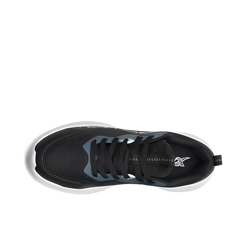 XTEP Wear-resistant And Lightweight Low-Top Running Shoes Men's Black White-2