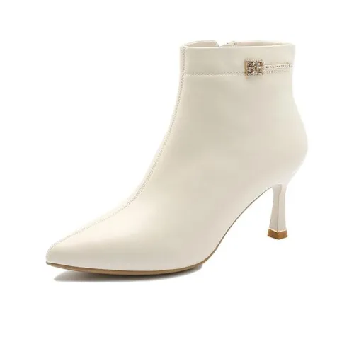 EXULL Q Ankle Boots Women's Off White