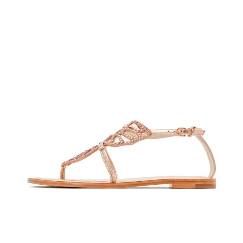 Sophia Webster Butterfly Strap Sandals Women's Light Pink-0