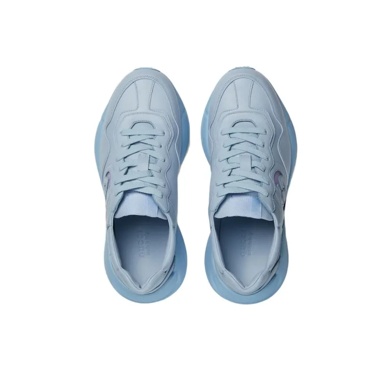 GUCCI Low Top Casual Shoes Women's Light Blue-3
