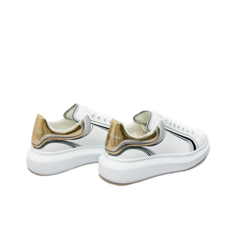 Alexander McQueen Oversized White Silver-3