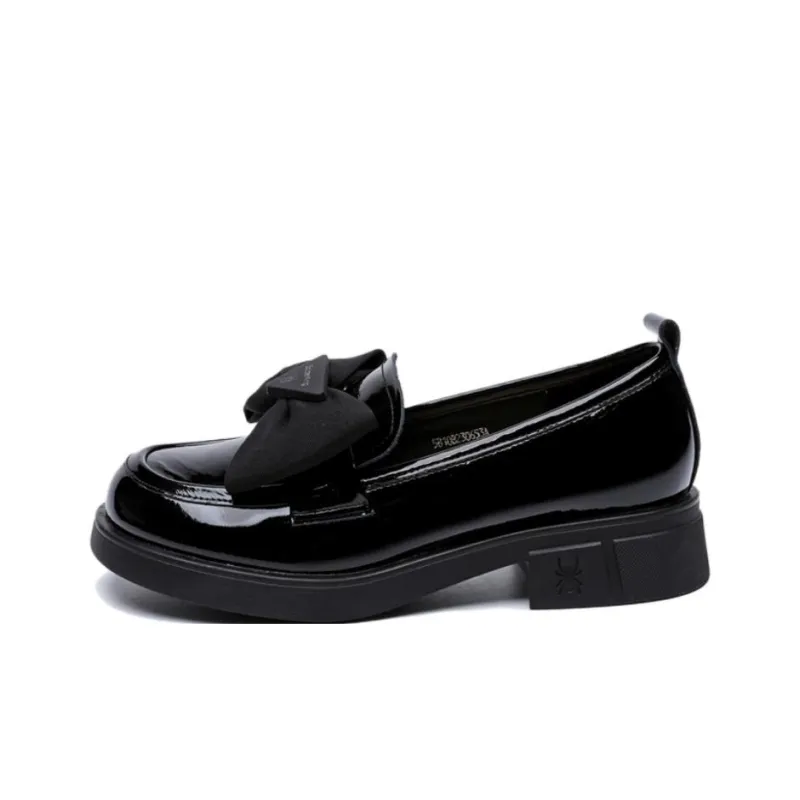 Spider King Loafers Women's Black/Beige-1