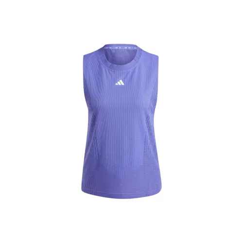 Adidas Airchill Tank Tops Women's Blue