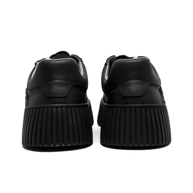 Anthony Miles Stylish Skateboarding Shoes Men's Black-3