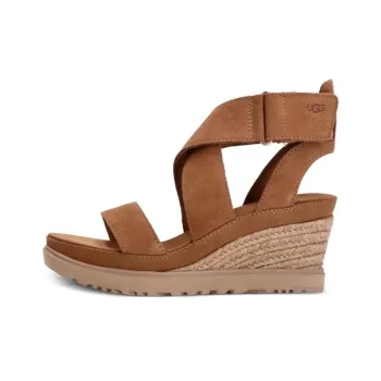 UGG Ileana Ankle 75mm Wedge Sandals