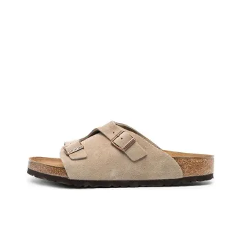 Birkenstock Zrich Suede Leather 'Stone Coin'