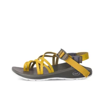 Chaco Z/Cloud Beach Sandals Women's Black Yellow