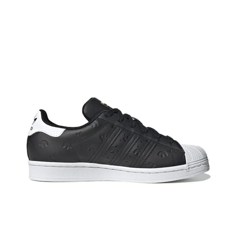 Adidas Superstar All Over Trefoil Black White Women's-1