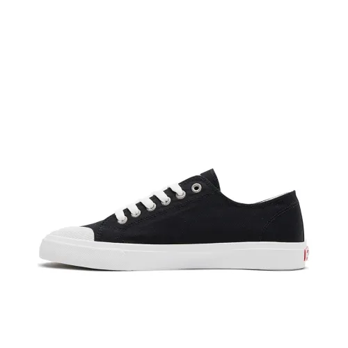 Rockfish Canvas Shoes Women's Low-Top Black