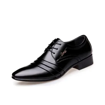 KAISER Dress Shoes Men Low Top Black