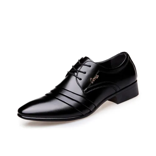 KAISER Dress Shoes Men Low-Top Black