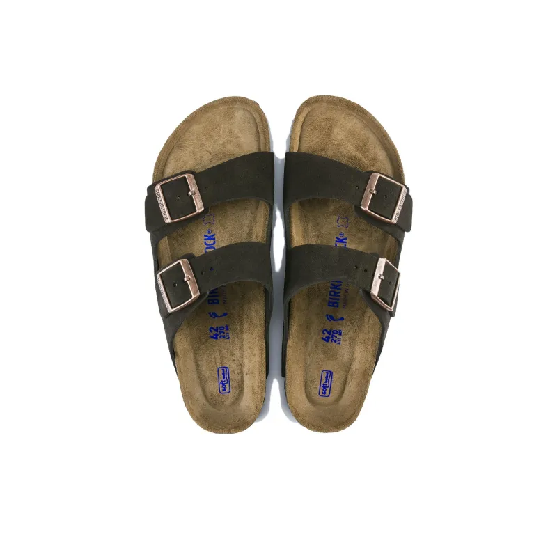 Birkenstock Arizona Slip on Suede Sandals-3