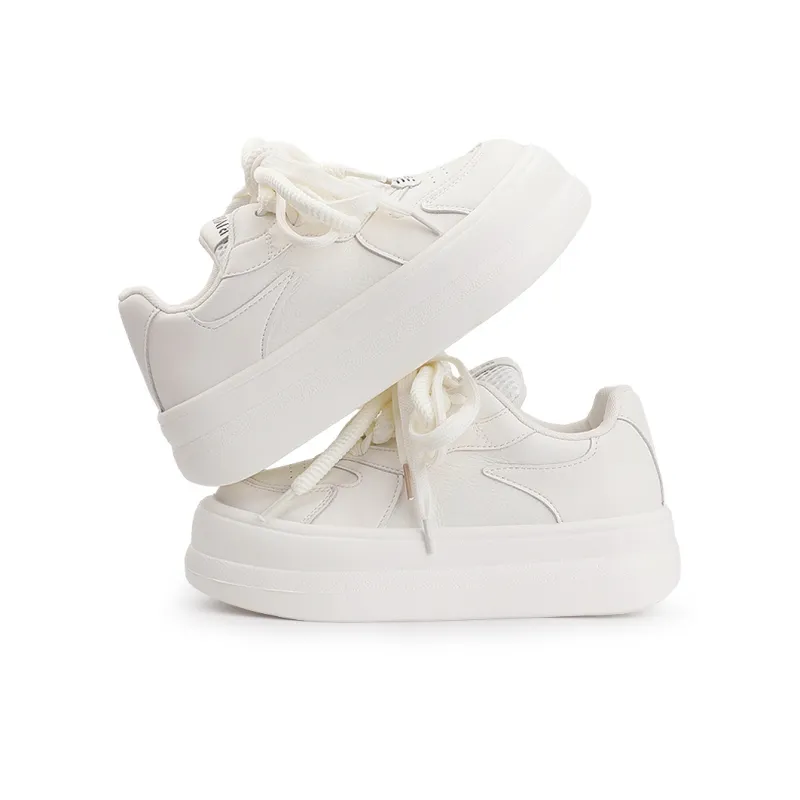 Miss Zhang Low-Top Skateboard Shoes Women's Beige-5