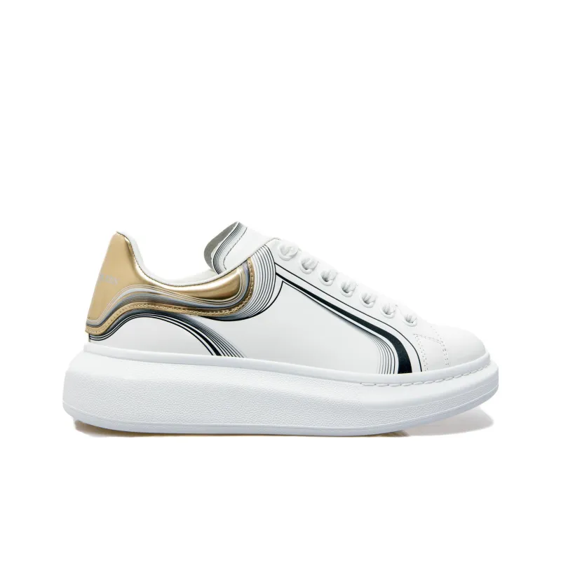 Alexander McQueen Oversized White Silver-1