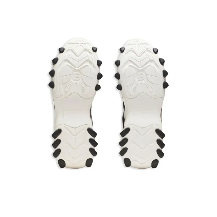 BALMAIN B East Mesh Panelled Trainers-4