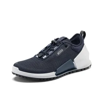 Ecco Striding 2.0 Series Cushioning Wear Resistant Low Top Casual Shoes Men's Midnight Blue