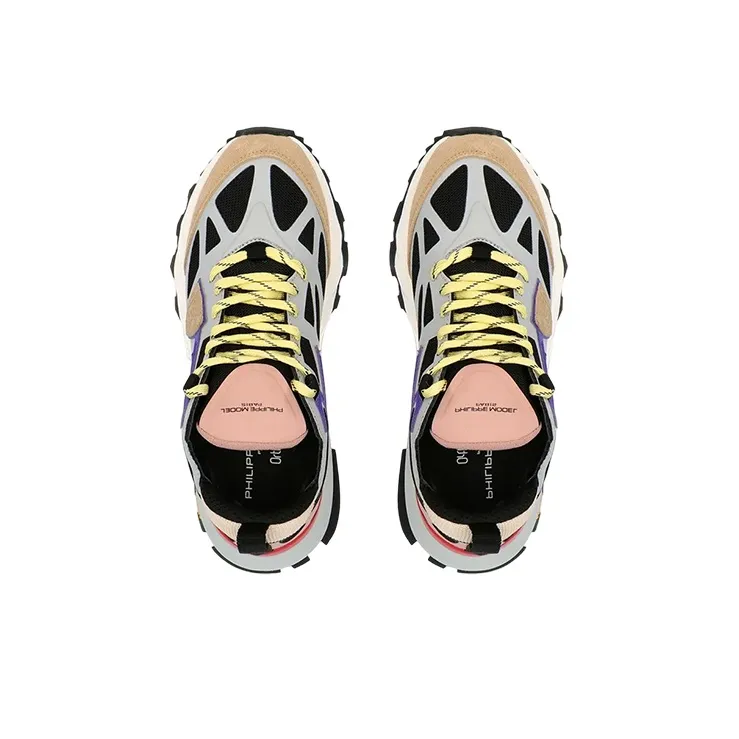 PHILIPPE MODEL Paris Logo-patch Panelled-design Sneakers-2