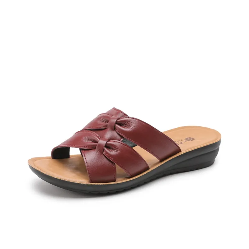 EGCHI Rubber Sole Slide Slippers Women's-4
