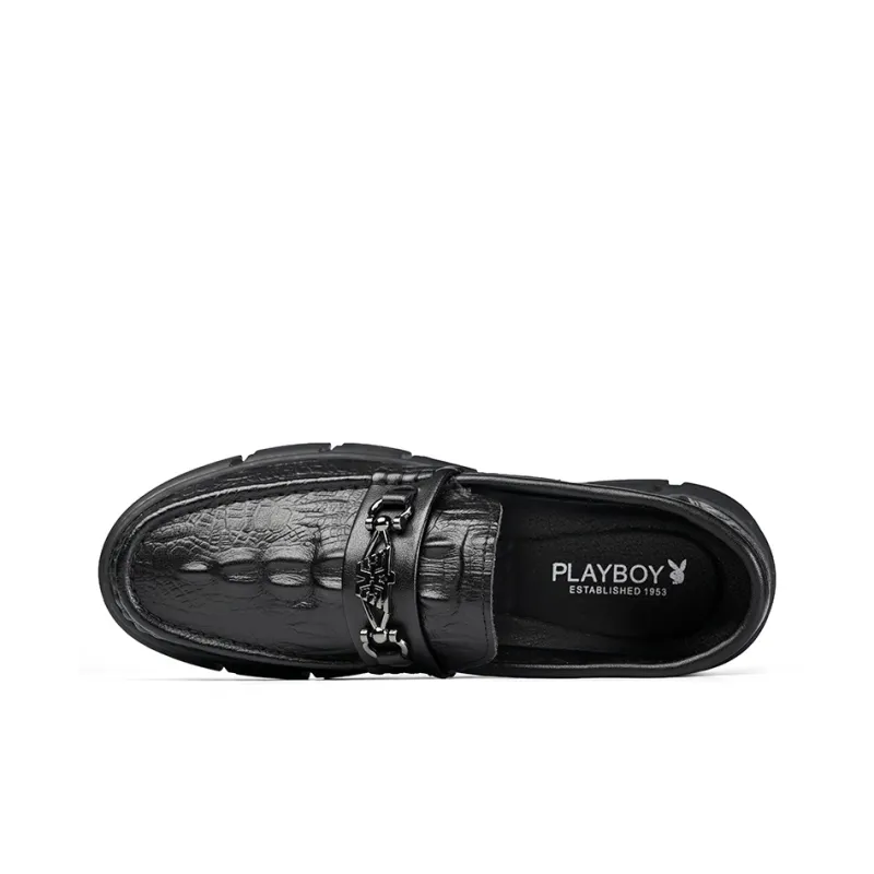 Playboy Loafers Men Black-2