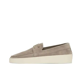 Fear Of God Low Top Skateboard Shoes Men's Gray Brown