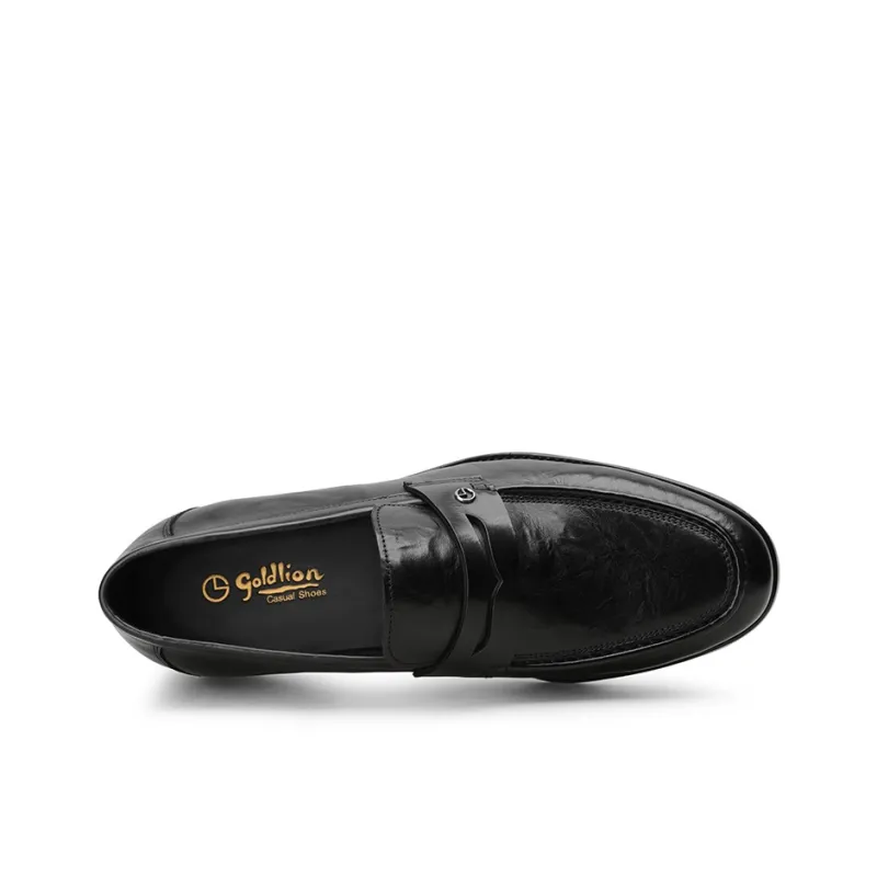 GOLDLION Loafers Men Black-2