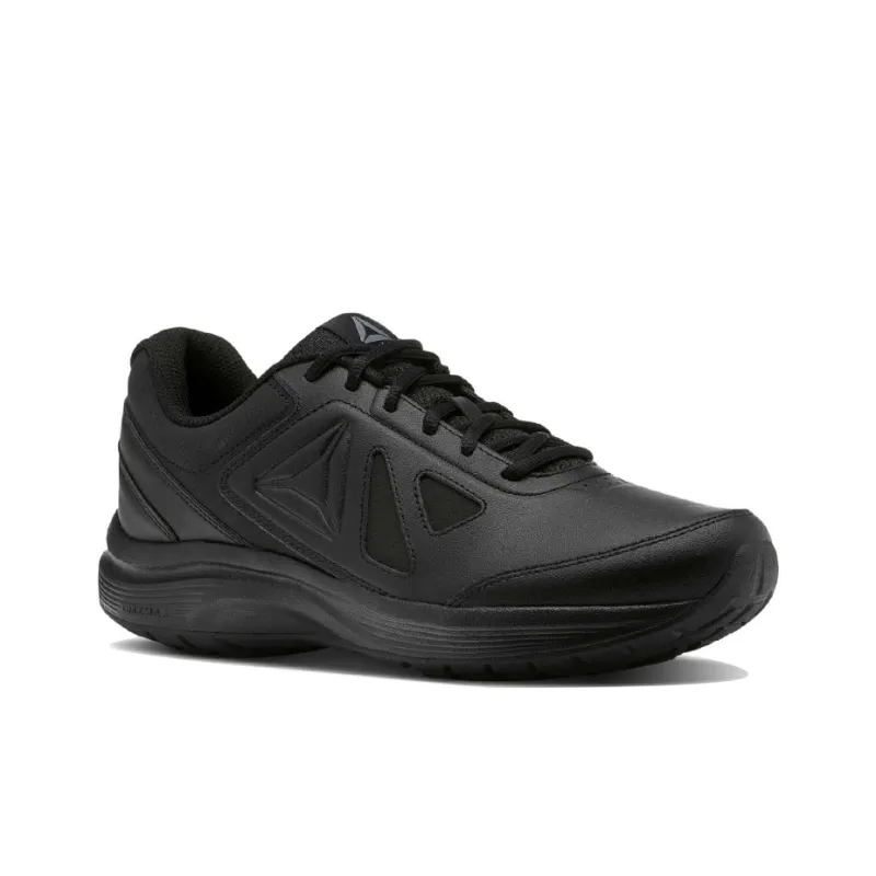 Reebok Walk Ultra 6 Dmx Ma Wear-Resistant Low-Top Running Shoes Men's Carbon Black 2E-Width-2