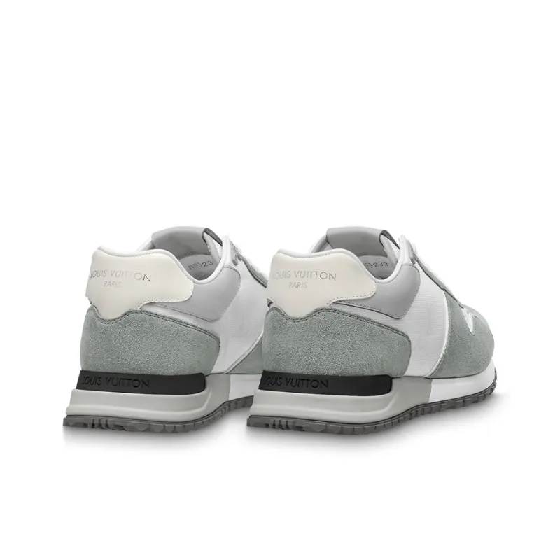 LOUIS VUITTON Run Away Sneakers 'White Grey'-2
