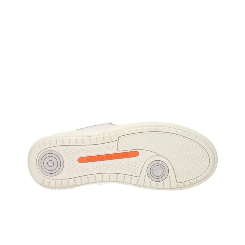 HERON PRESTON Lace-up Leather Sneakers-3