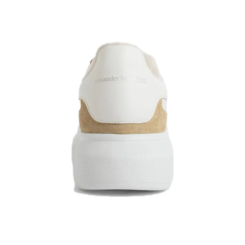 Alexander McQueen Oversized Low Top Skateboard Shoes Men's White-5