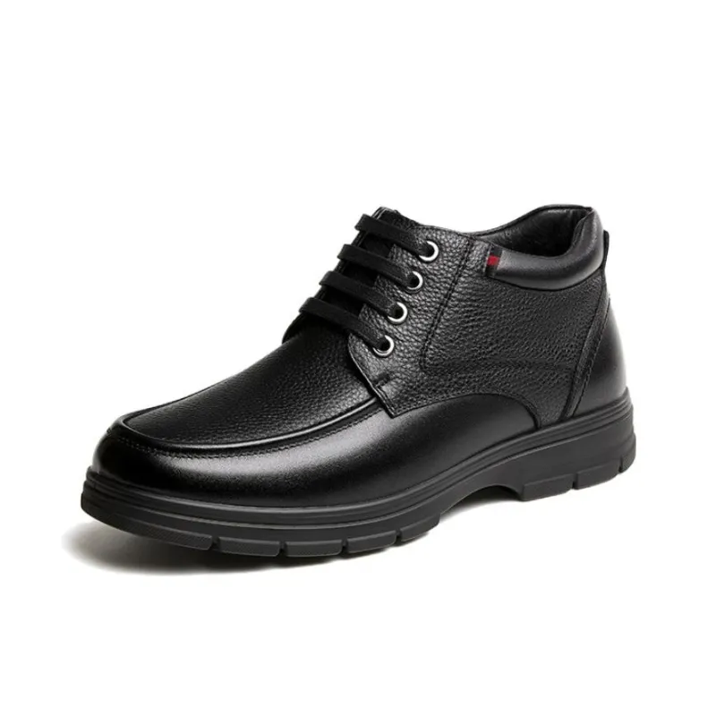 CAMEL Dress Shoes Men Low Top Black/Brown-0