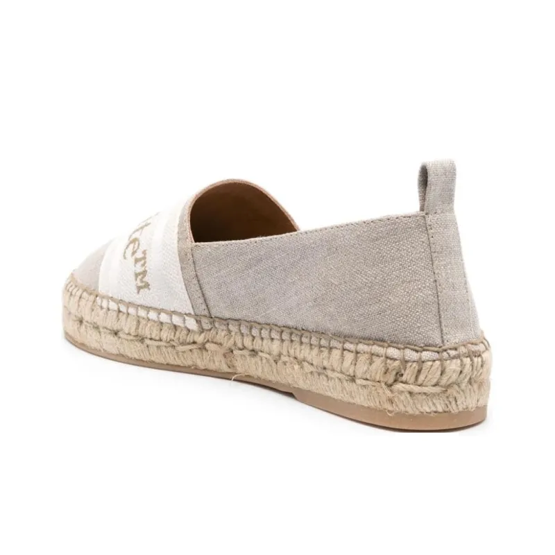 OFF-WHITE Bookish Round Toe Slip-On Espadrillas Women's-3