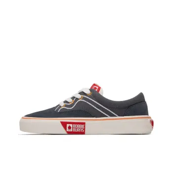 BOBBIE BURNS Anti-Slip Wear-Resistant Low-Top Canvas Shoes Unisex Gray