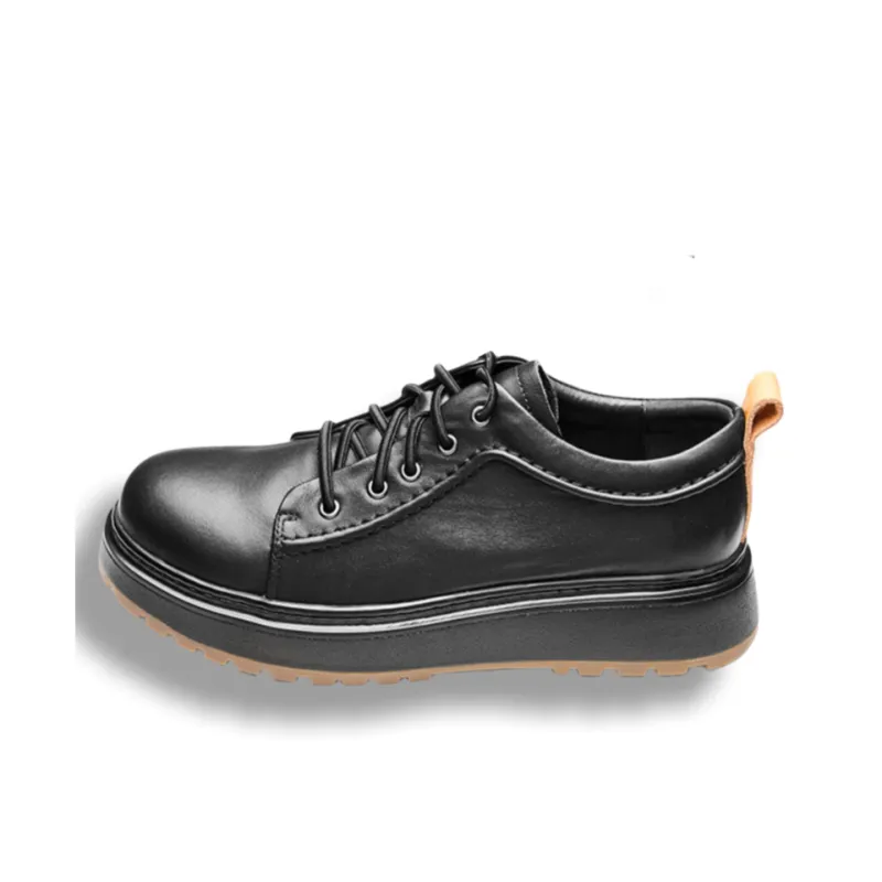 Brounvanm Men's Casual Shoes Men Low Top Coffee-4