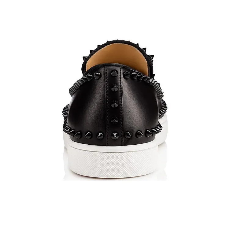 CL LUBOTING Stylish Skateboarding Shoes Men's Black-4