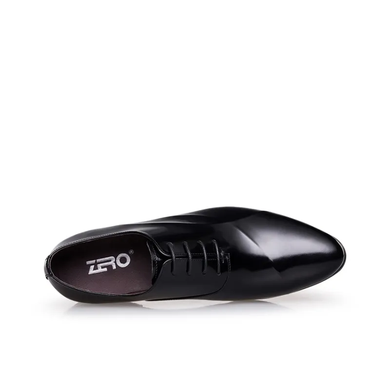 ZRO Dress Shoes Men Low Top Black/Blue/Burgundy-3