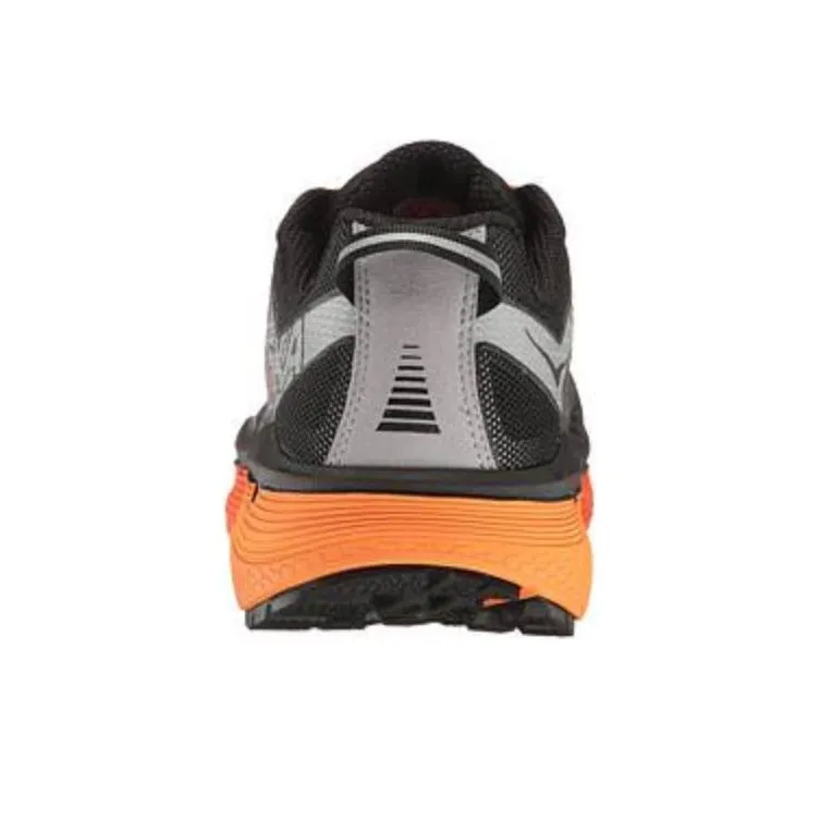 HOKA ONE ONE Cushioning, Slip Resistant, And Abrasion Resistant Low Top Running Shoes Unisex Black-3
