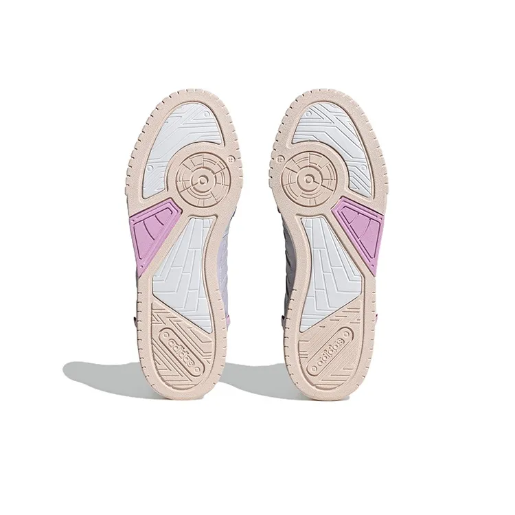 Adidas Neo D PAD Mid Tennis Shoes 'Silver Dawn' Women's-5